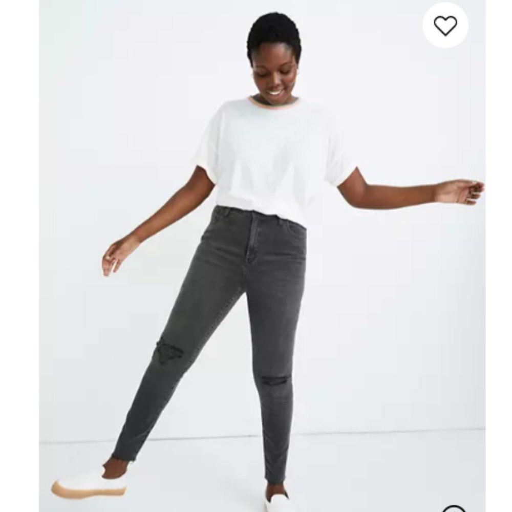 Madewell Petite Curvy High Rise Skinny Jeans